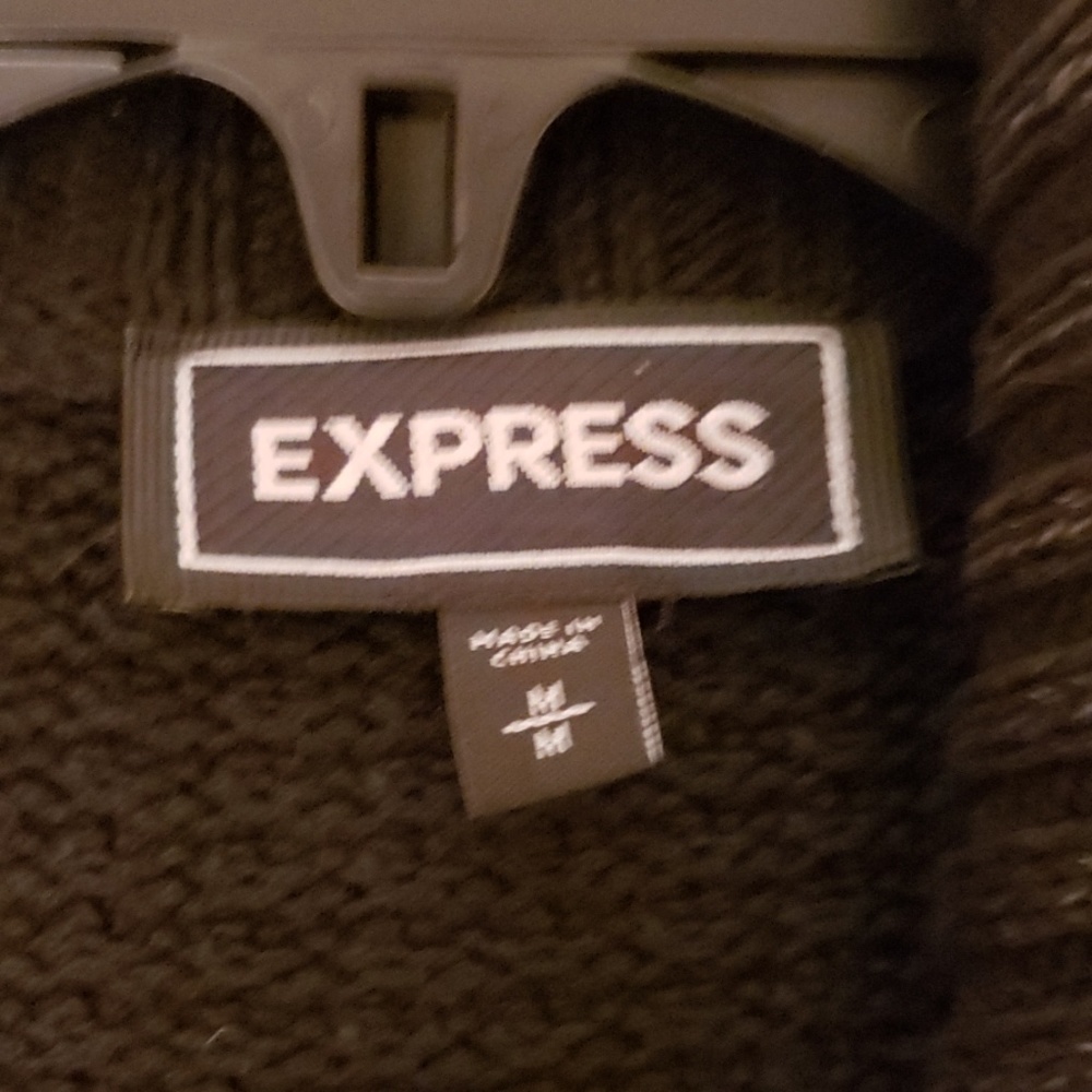 Men's Express Zip-up Sweater - Picture 3 of 3